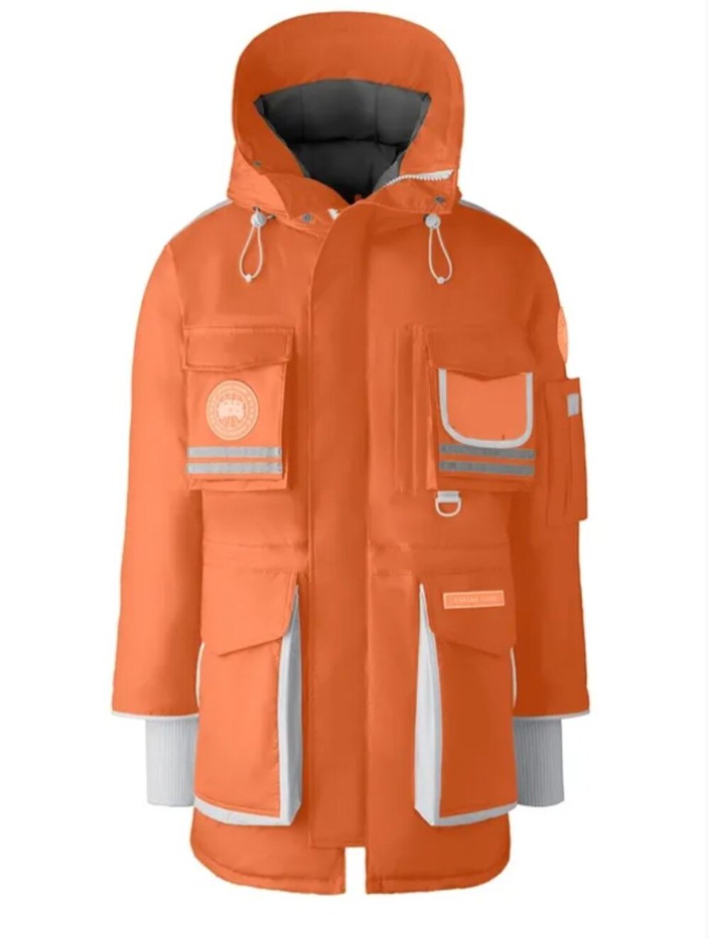 $2,025! NWT RARE Canada Goose Snow Mantra Northern Lights Sunset Orange - Small